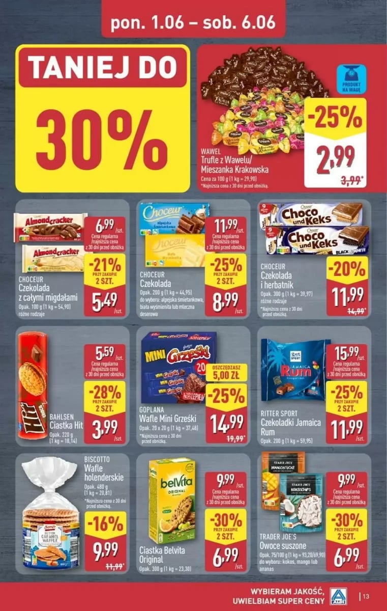 Strona 13 z gazetki Aldi