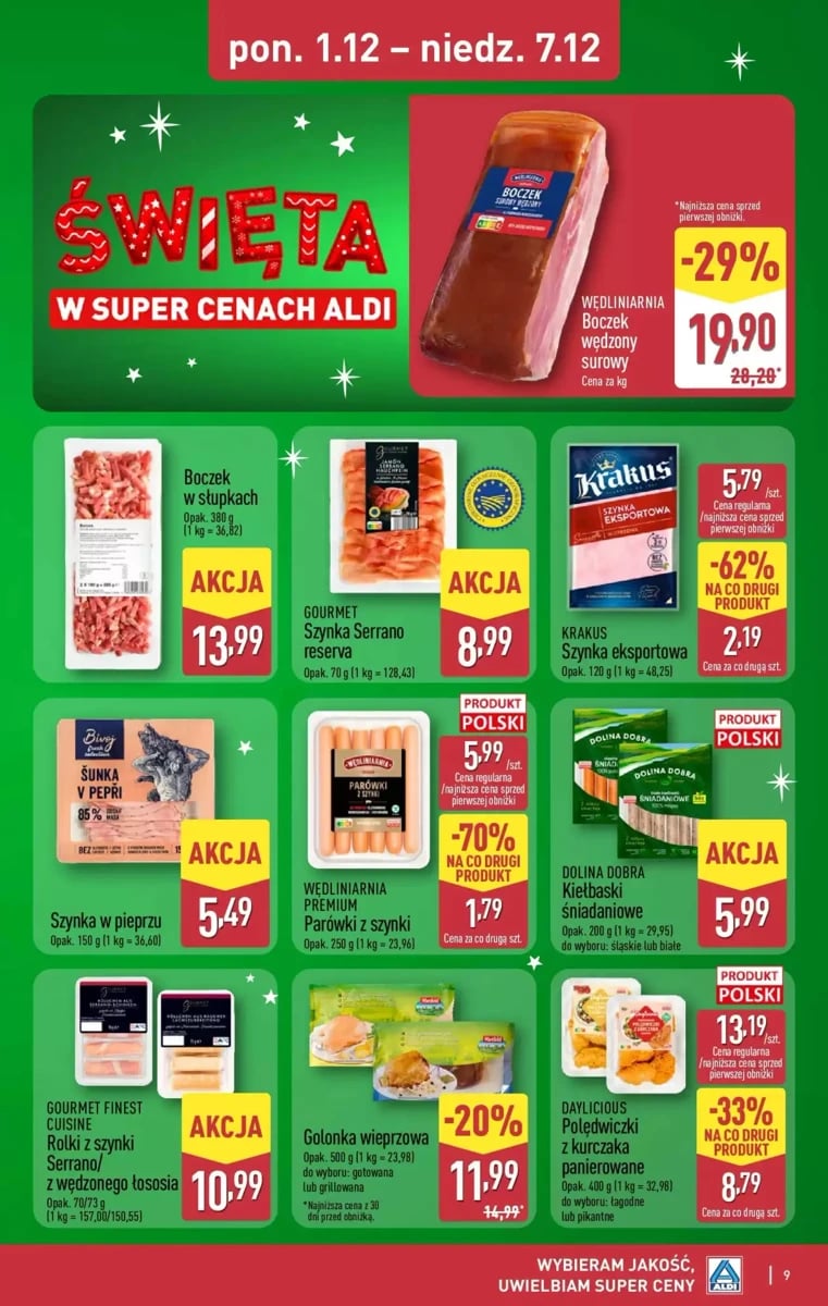 Strona 9 z gazetki Aldi