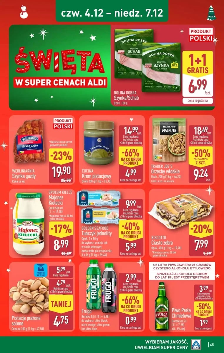 Strona 45 z gazetki Aldi