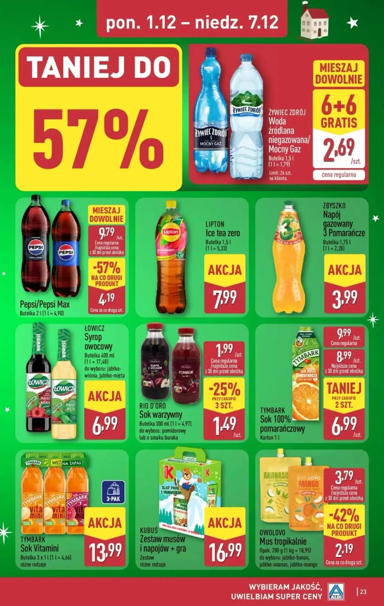 Strona 23 z gazetki Aldi