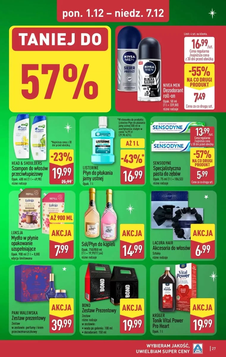 Strona 27 z gazetki Aldi
