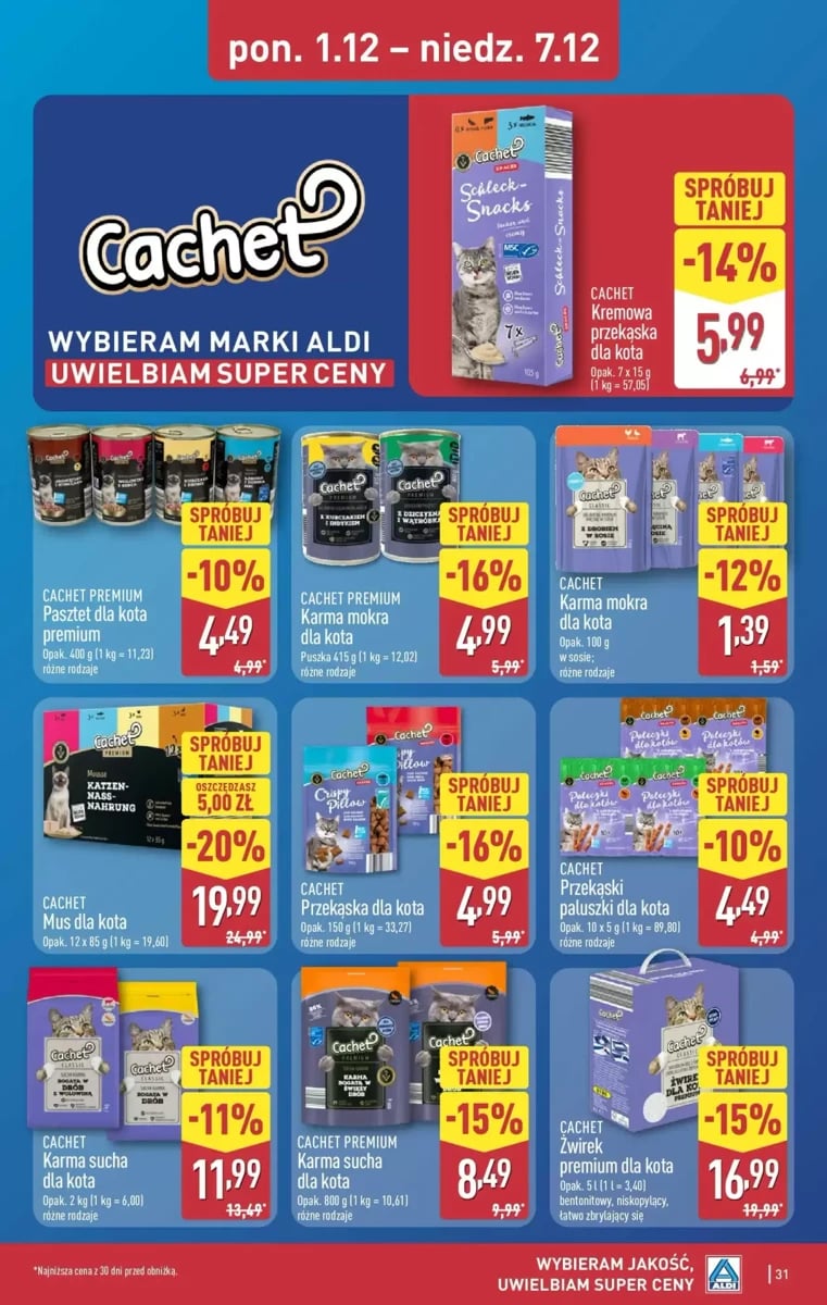 Strona 31 z gazetki Aldi