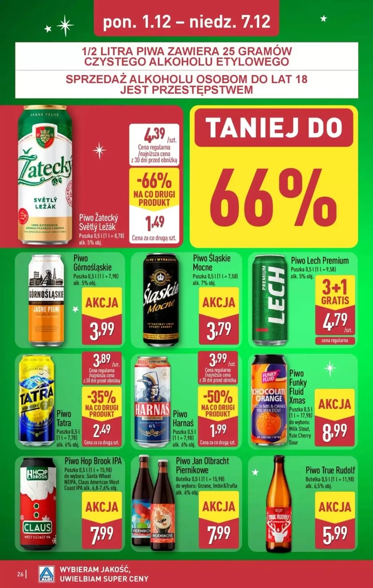 Strona 26 z gazetki Aldi