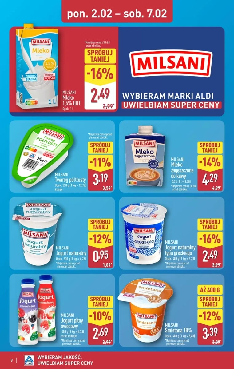 Strona 8 z gazetki Aldi