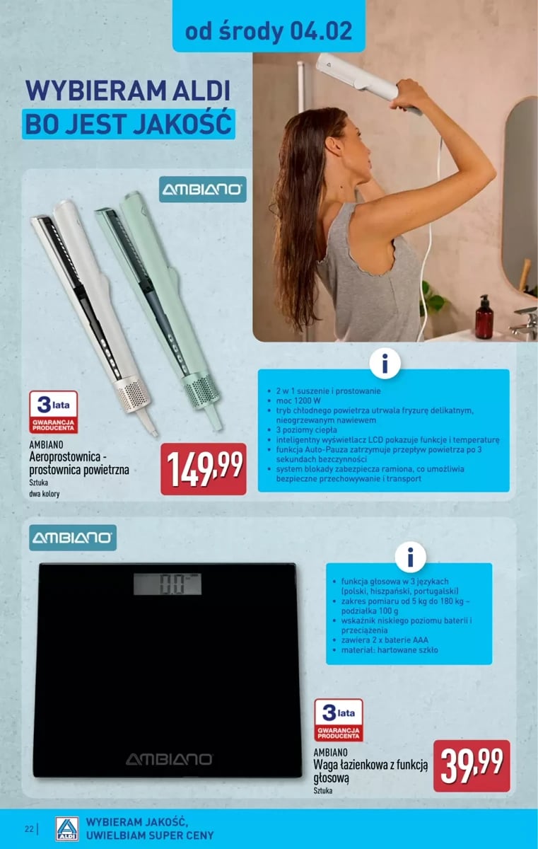 Strona 22 z gazetki Aldi