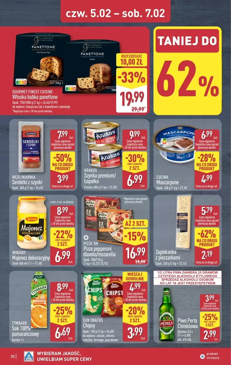 Strona 30 z gazetki Aldi