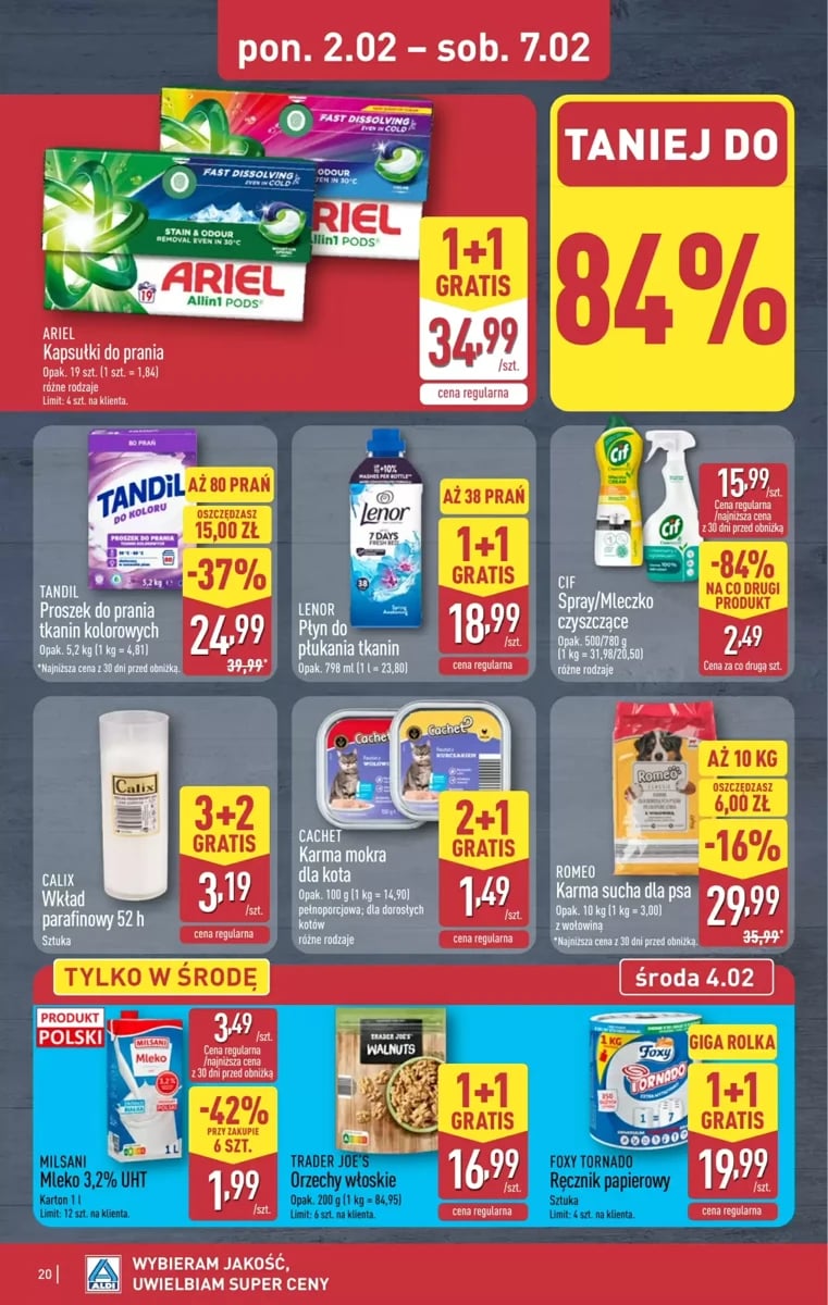 Strona 20 z gazetki Aldi