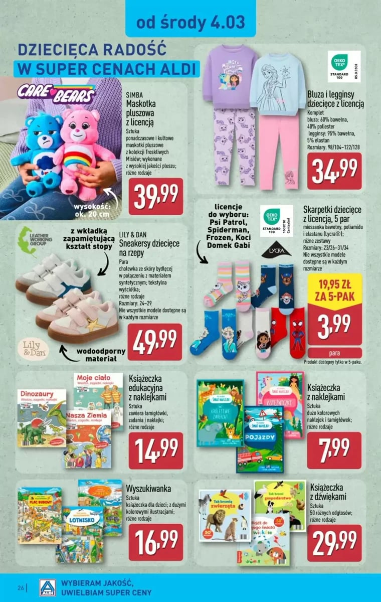 Strona 26 z gazetki Aldi