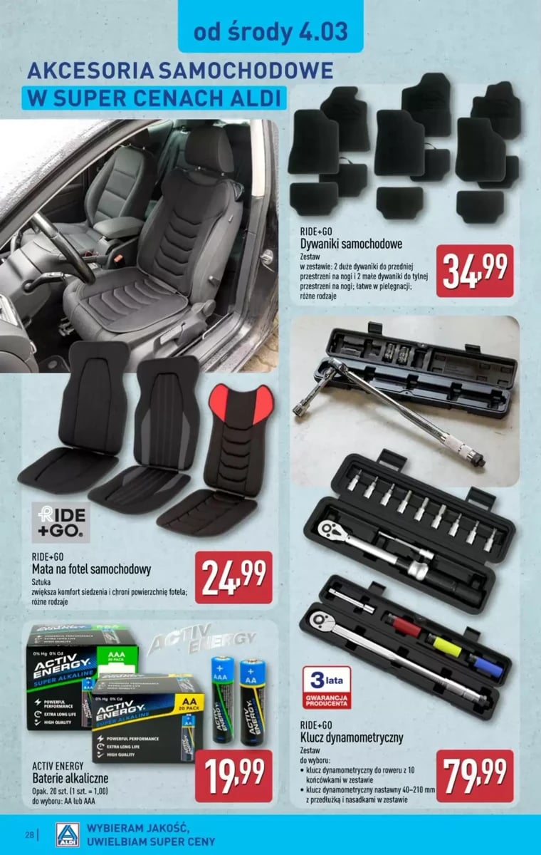 Strona 28 z gazetki Aldi
