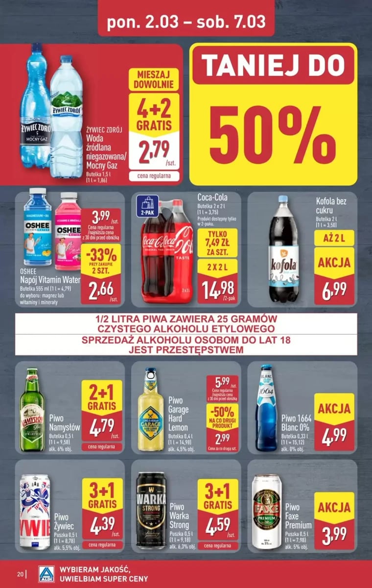 Strona 20 z gazetki Aldi