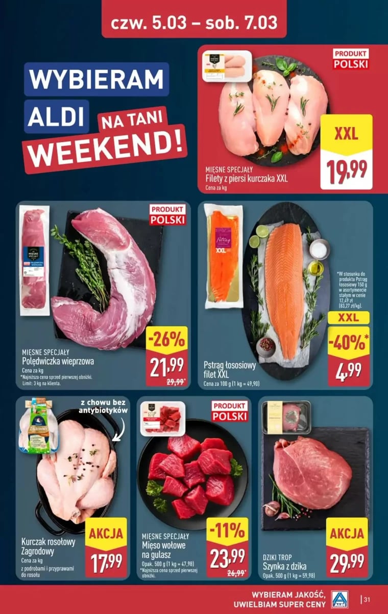Strona 31 z gazetki Aldi