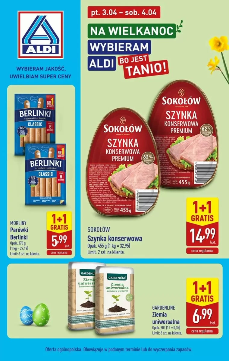 Strona 1 z gazetki Aldi