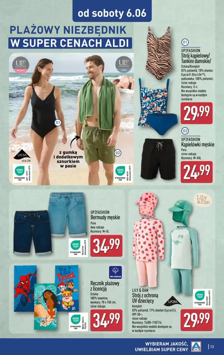 Strona 13 z gazetki Aldi