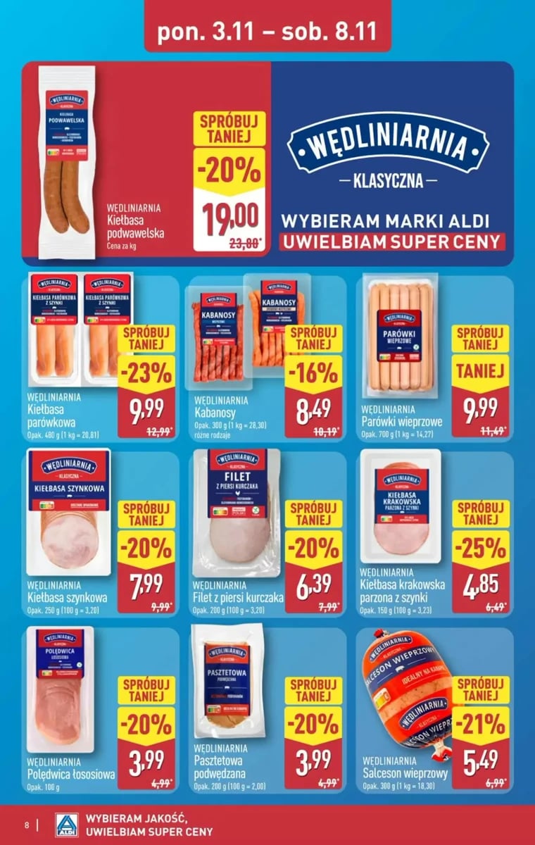 Strona 8 z gazetki Aldi