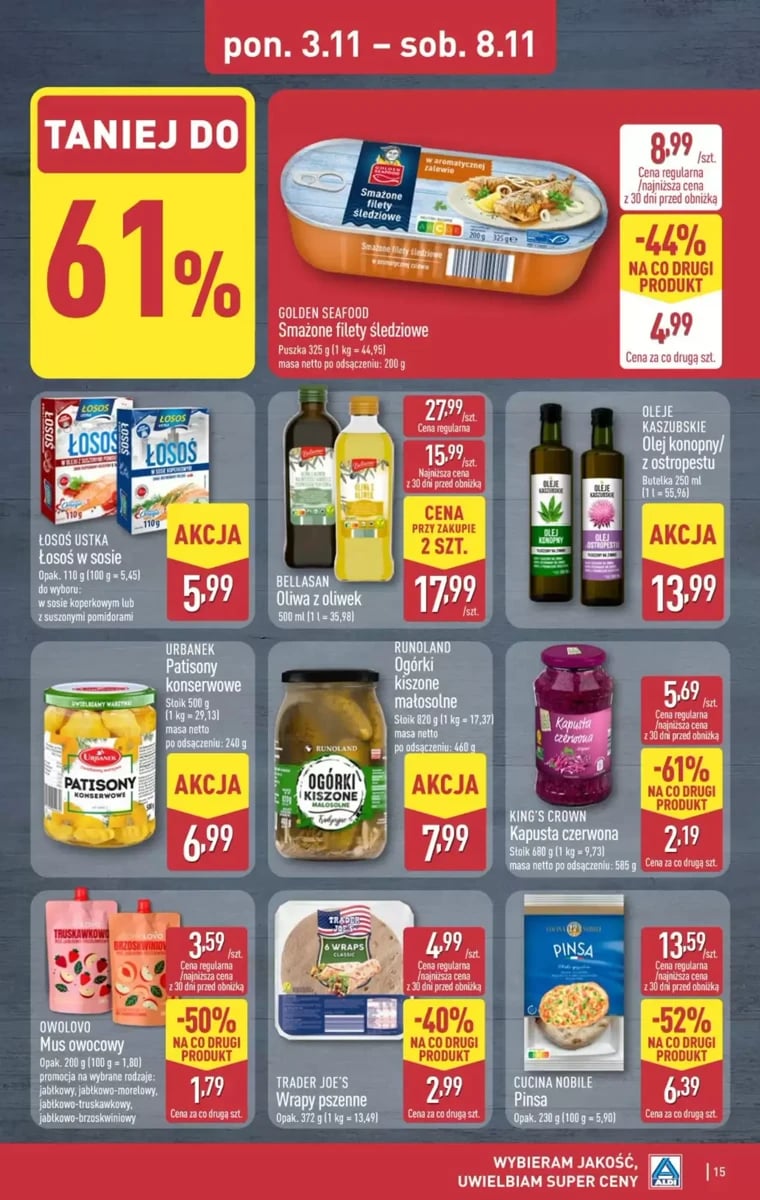 Strona 15 z gazetki Aldi