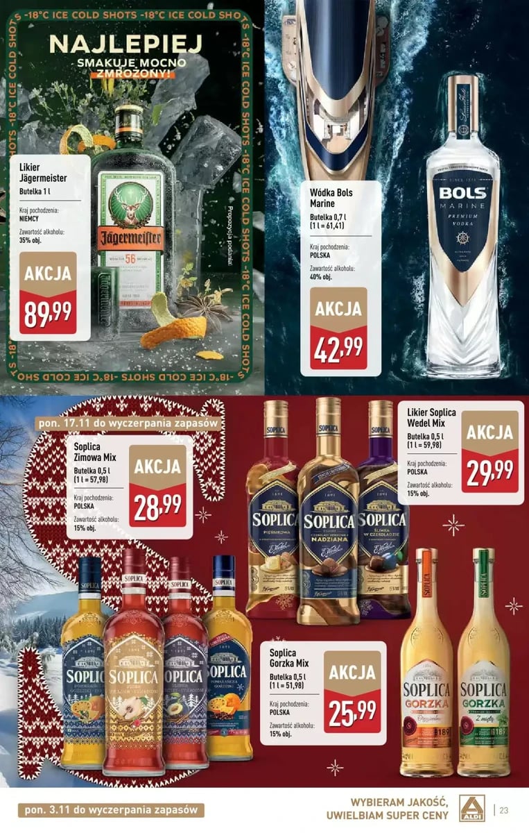 Strona 23 z gazetki Aldi