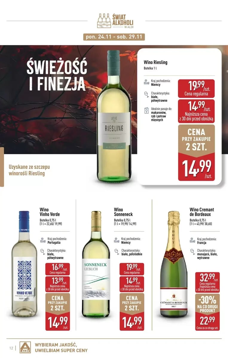 Strona 12 z gazetki Aldi