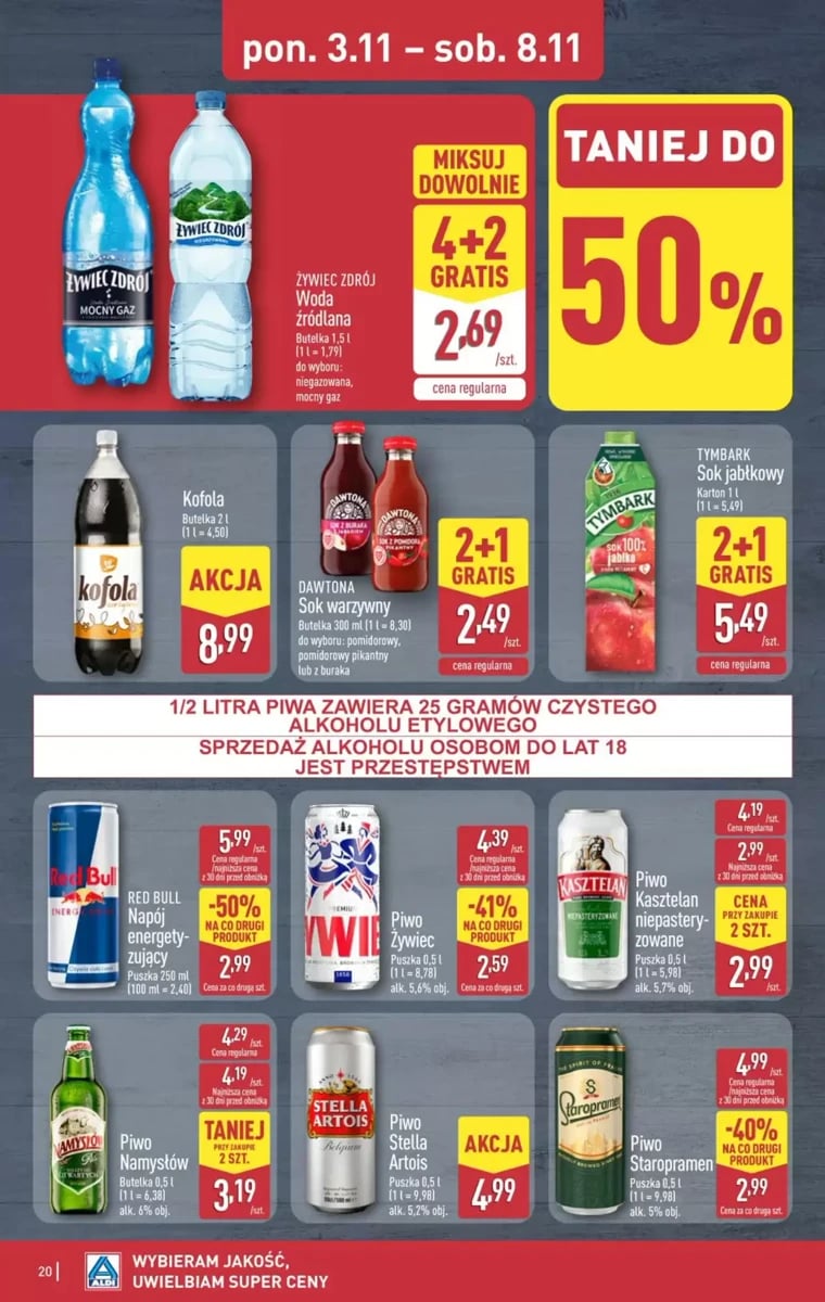 Strona 20 z gazetki Aldi