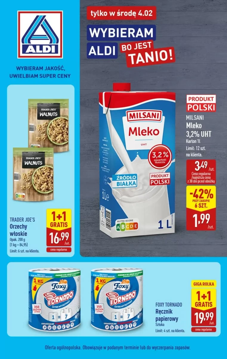 Strona 1 z gazetki Aldi