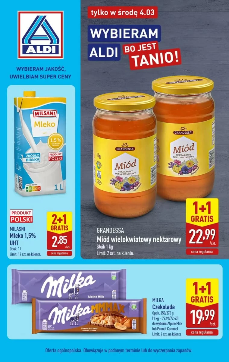 Strona 1 z gazetki Aldi