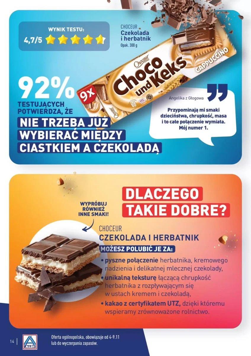 Strona 14 z gazetki Aldi