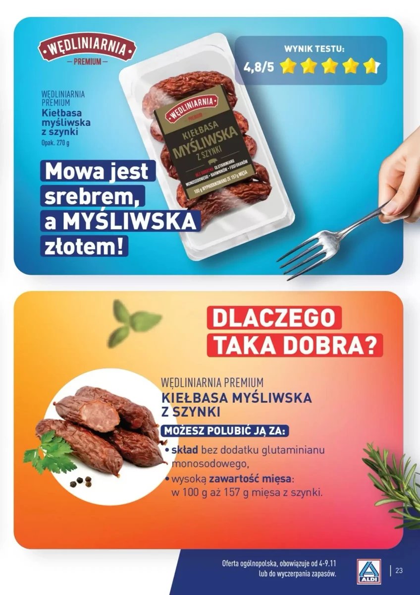 Strona 23 z gazetki Aldi