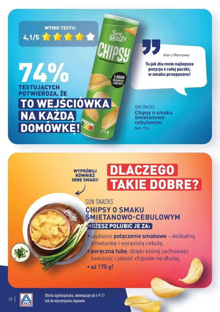 Strona 32 z gazetki Aldi