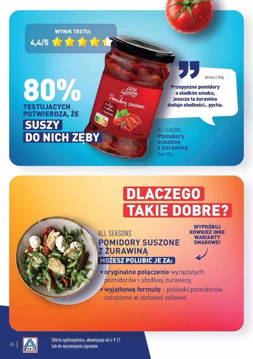 Strona 26 z gazetki Aldi