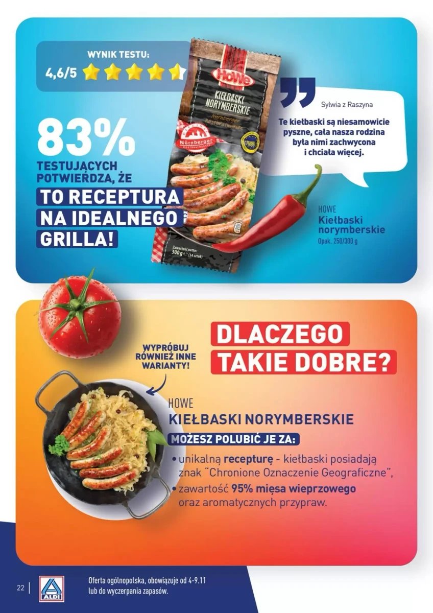 Strona 22 z gazetki Aldi