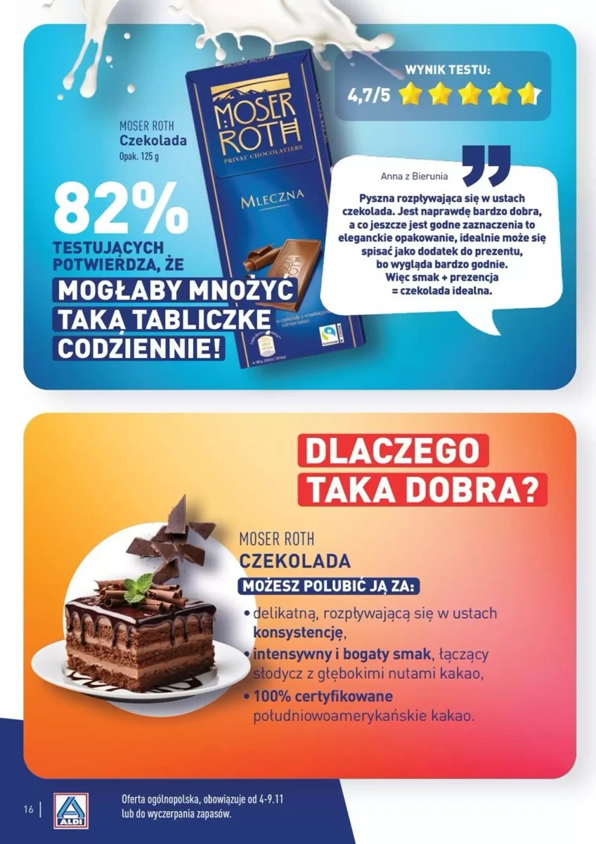Strona 16 z gazetki Aldi