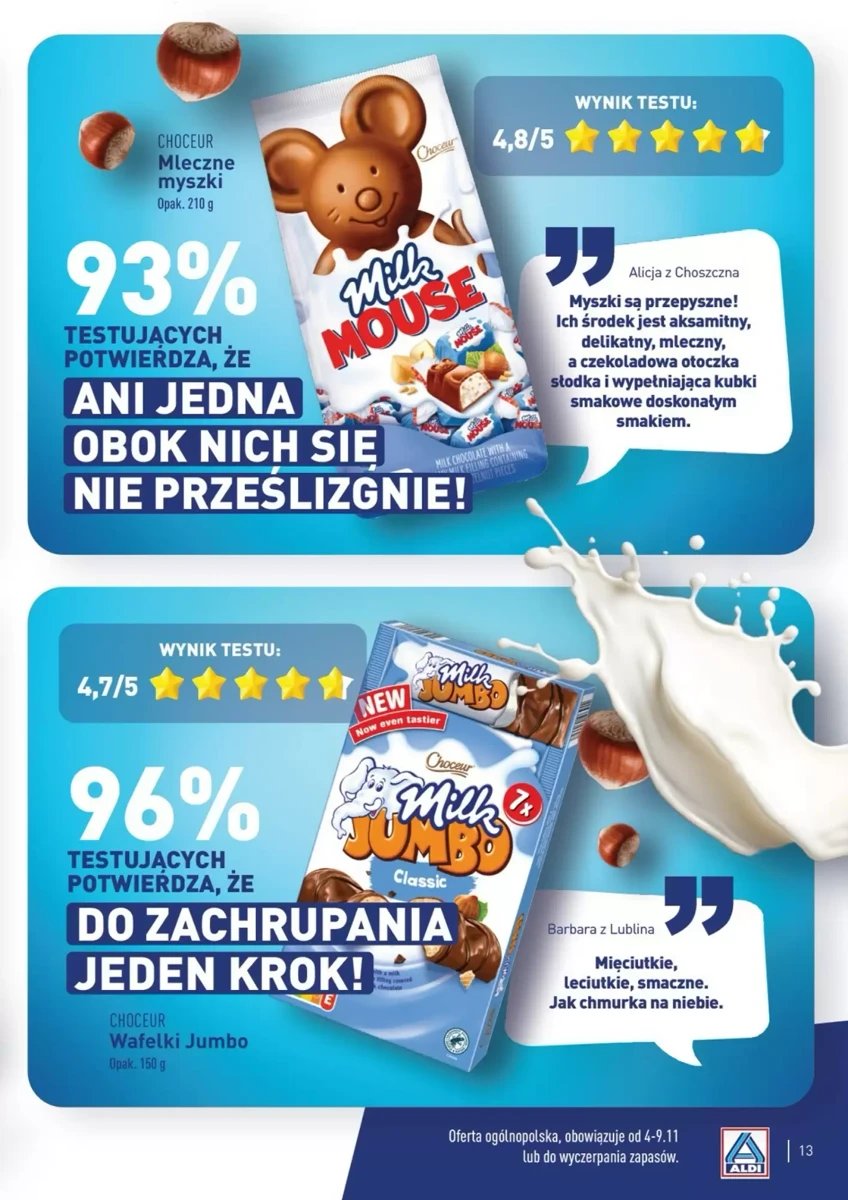 Strona 13 z gazetki Aldi