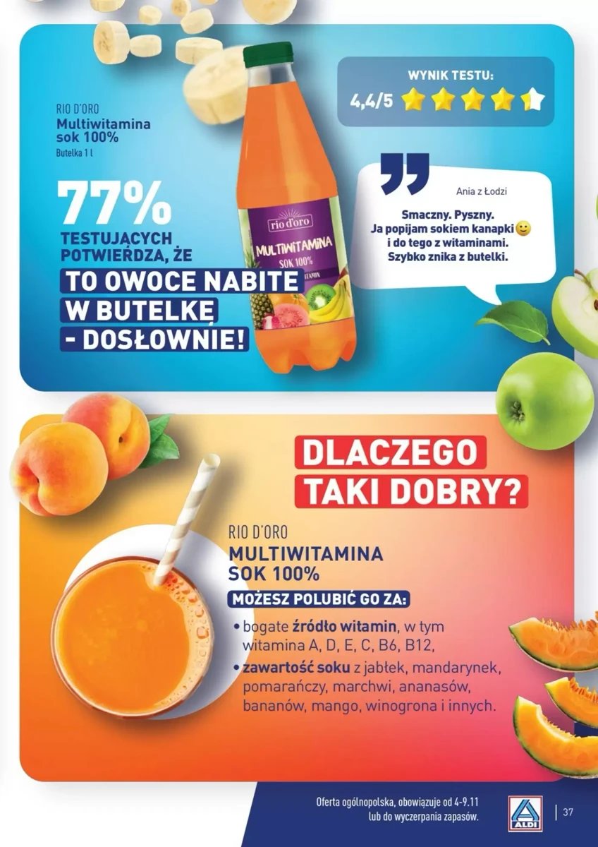 Strona 37 z gazetki Aldi