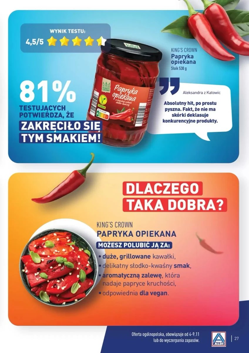 Strona 27 z gazetki Aldi