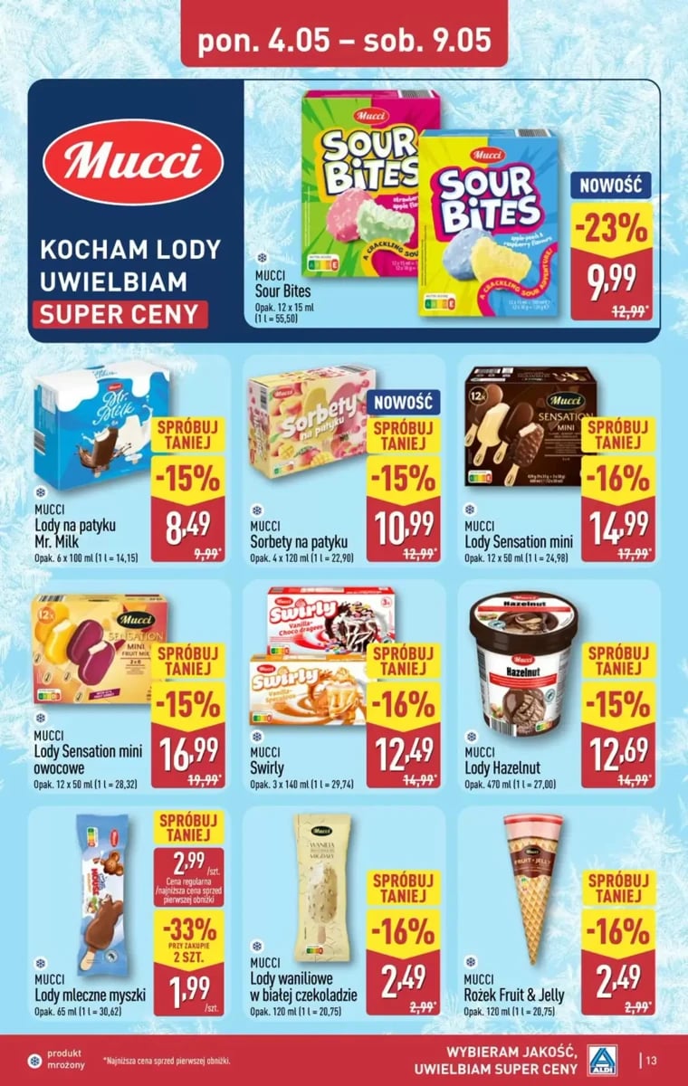 Strona 13 z gazetki Aldi