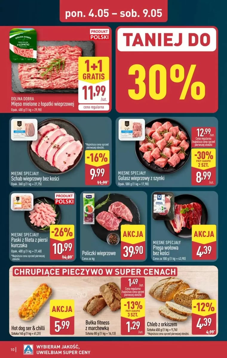 Strona 10 z gazetki Aldi