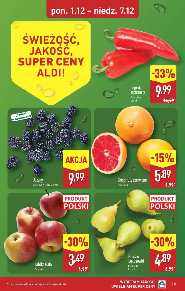Strona 15 z gazetki Aldi