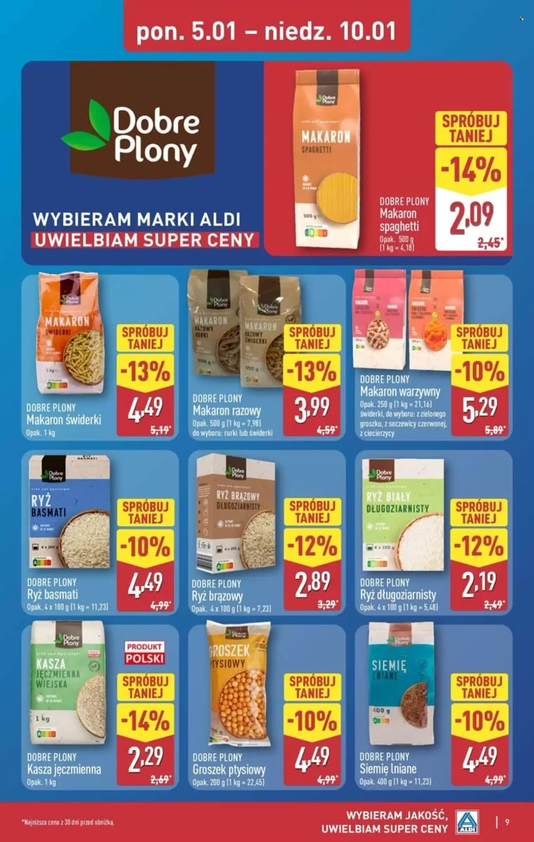Strona 9 z gazetki Aldi