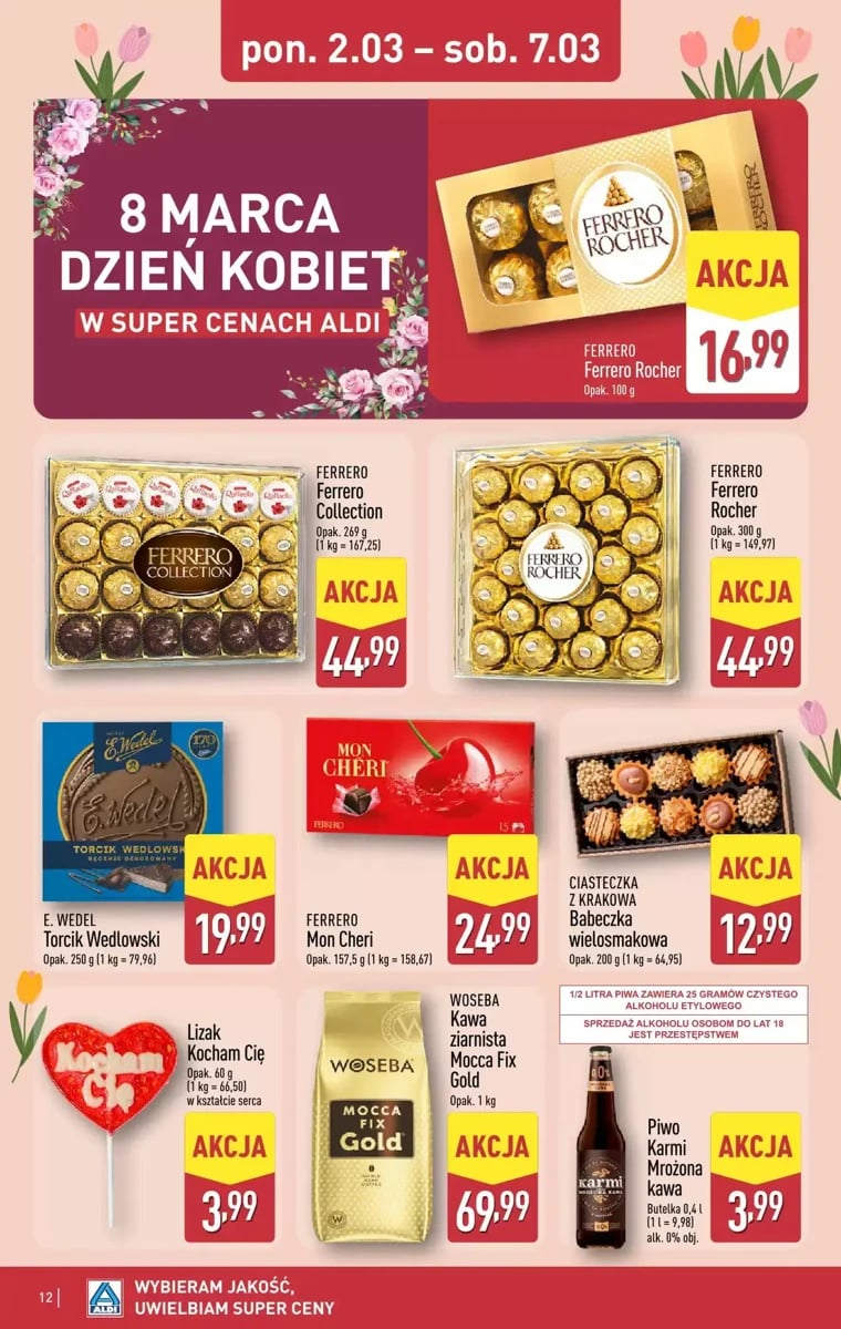 Strona 12 z gazetki Aldi