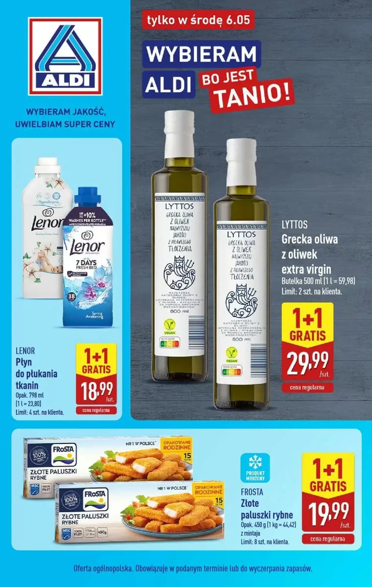 Strona 1 z gazetki Aldi