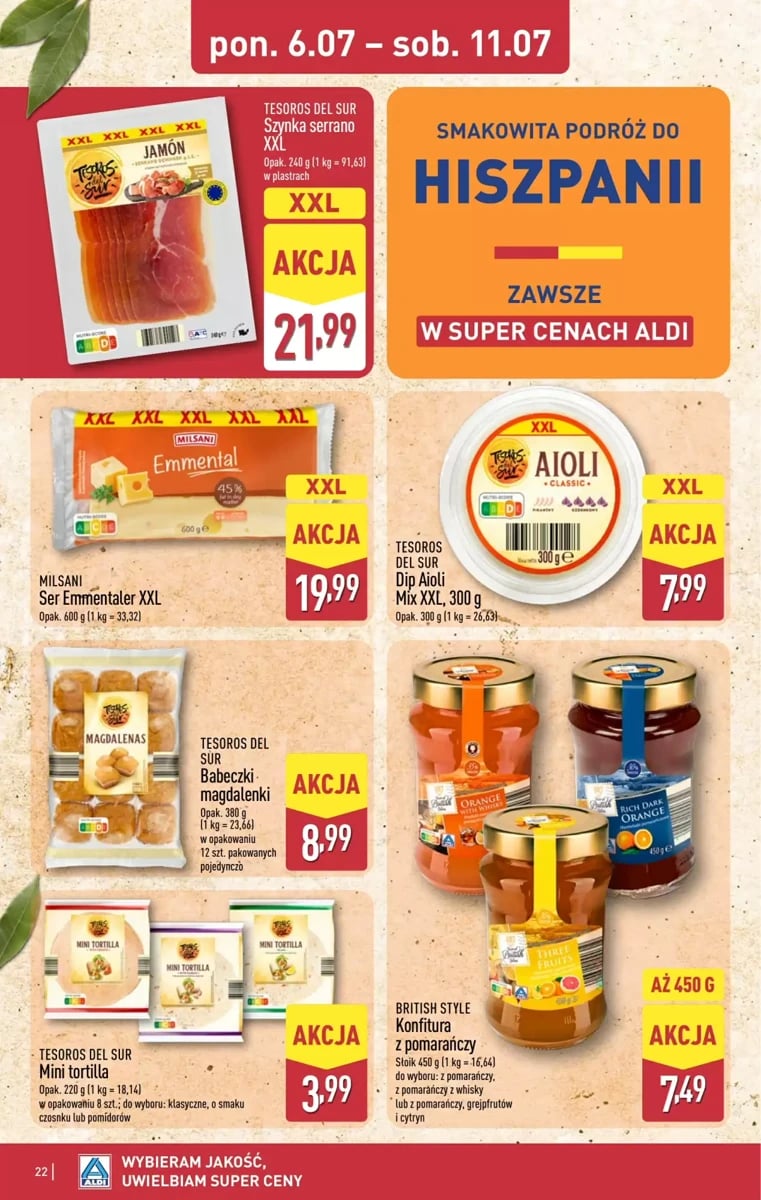 Strona 22 z gazetki Aldi