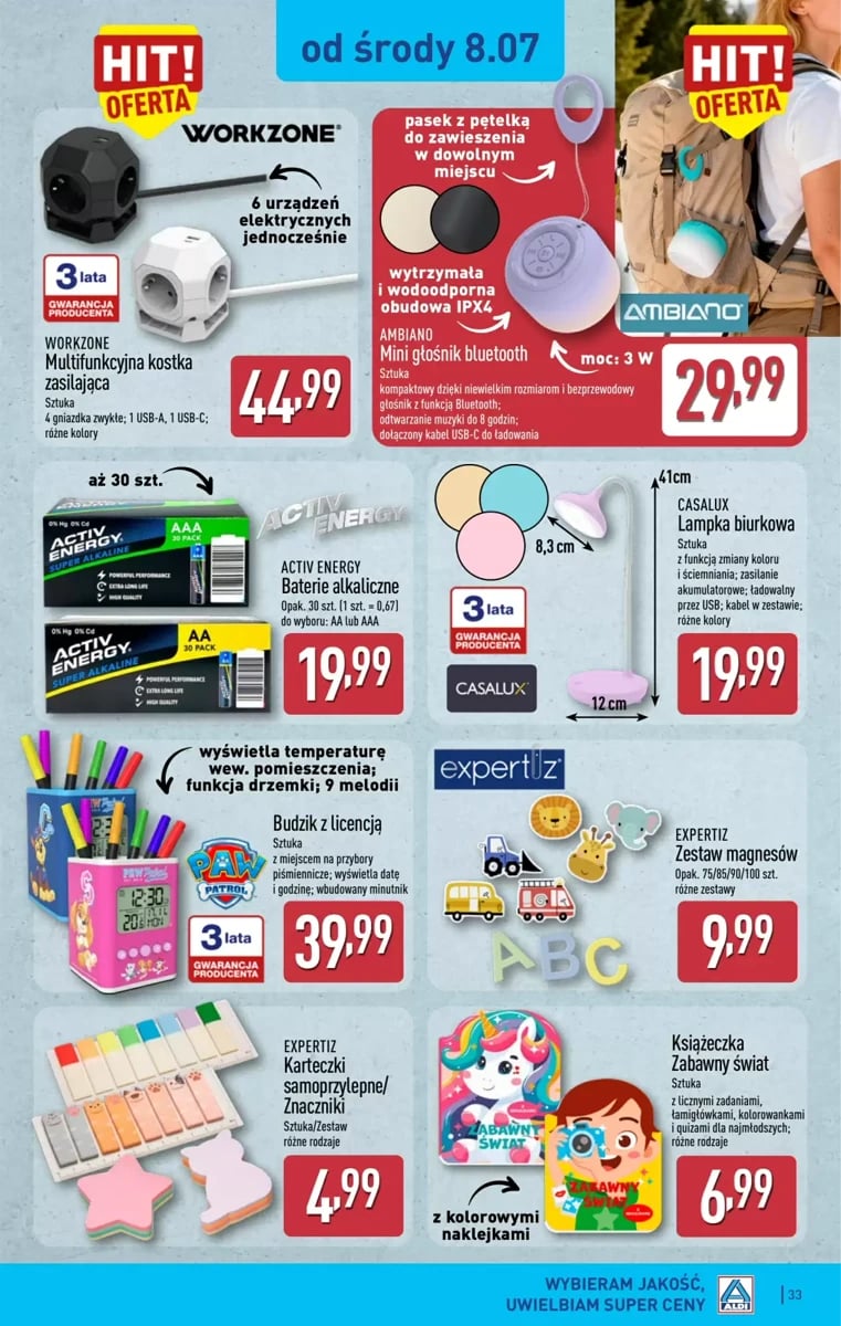 Strona 33 z gazetki Aldi