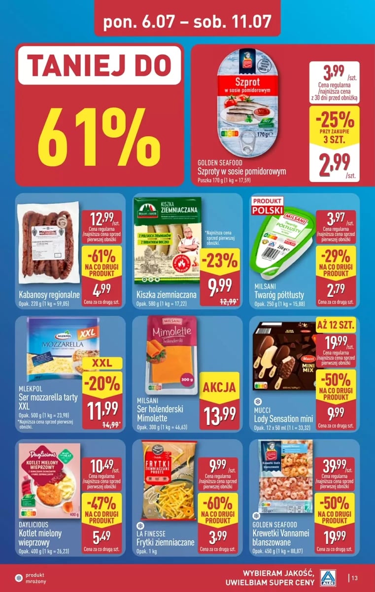 Strona 13 z gazetki Aldi