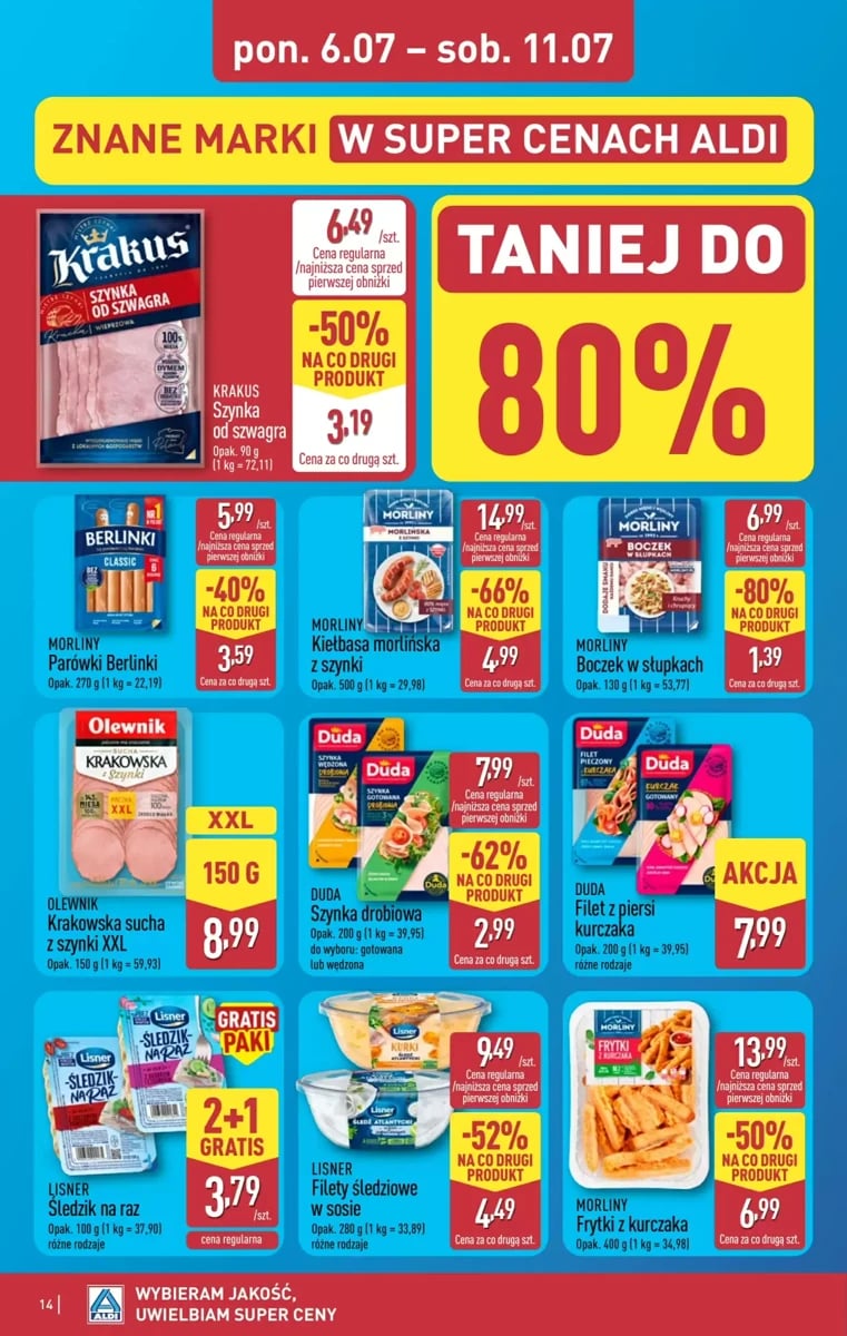 Strona 14 z gazetki Aldi