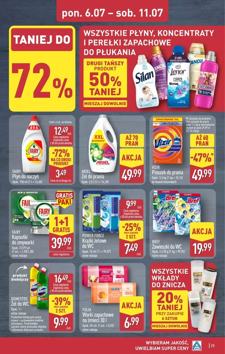 Strona 25 z gazetki Aldi