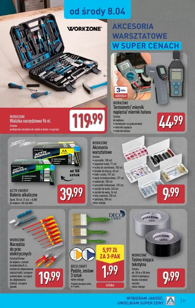 Strona 31 z gazetki Aldi