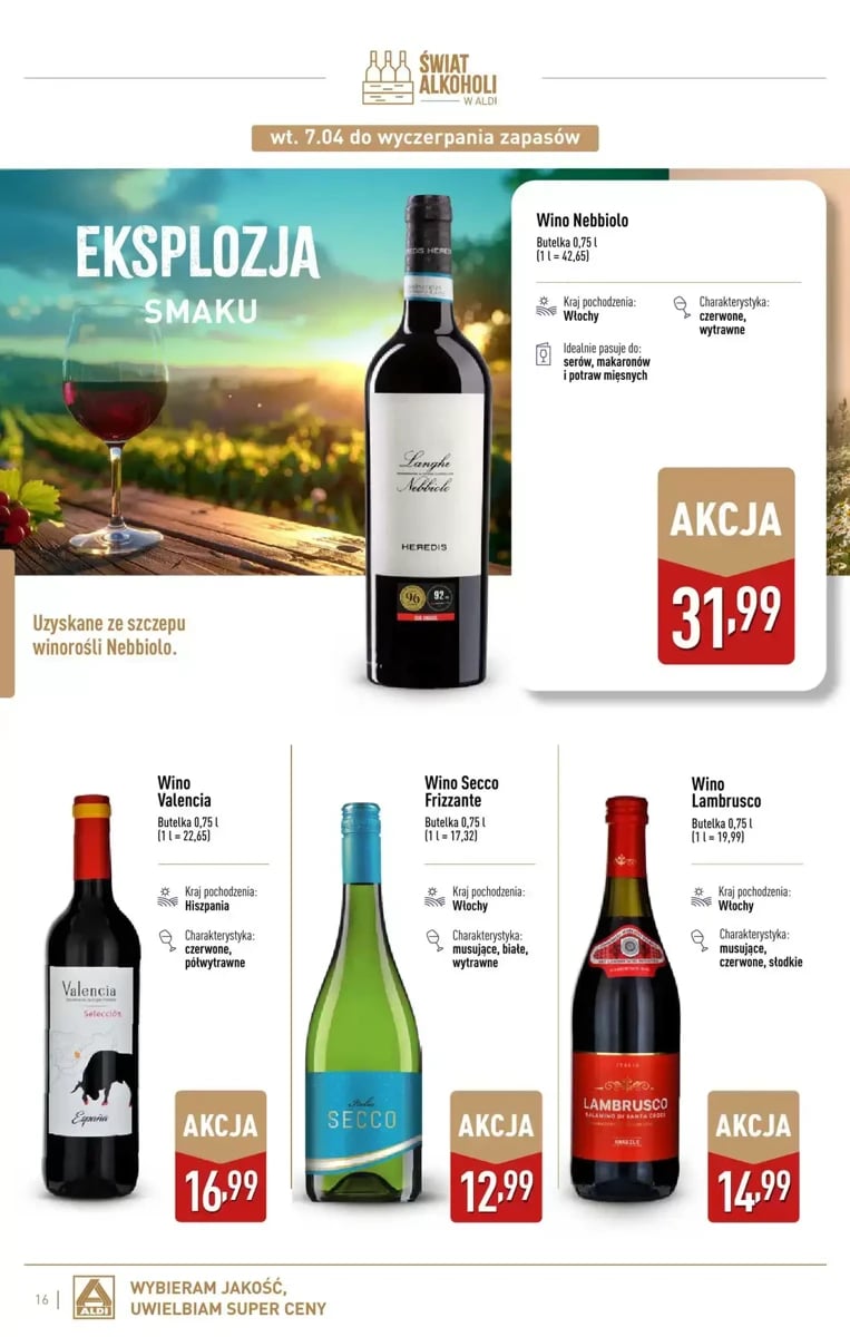 Strona 16 z gazetki Aldi