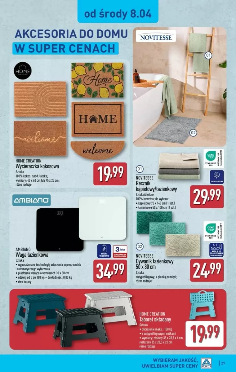 Strona 29 z gazetki Aldi