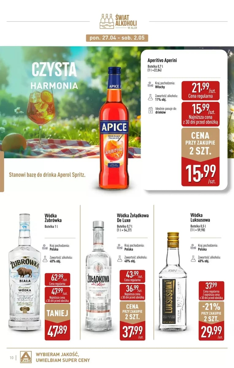 Strona 10 z gazetki Aldi