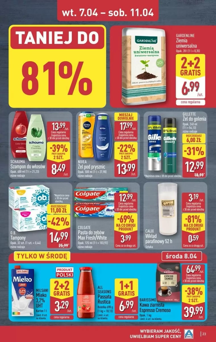 Strona 23 z gazetki Aldi