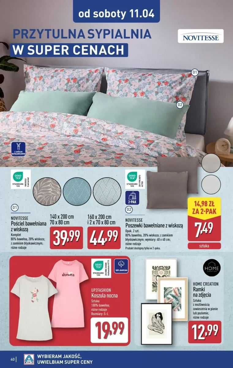 Strona 40 z gazetki Aldi